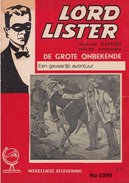 0399 Een gevaarlijk avontuur
