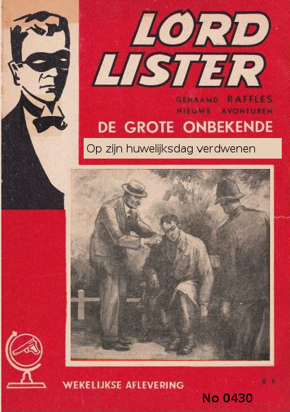 0430 Op zijn huwelijksdag verdwenen