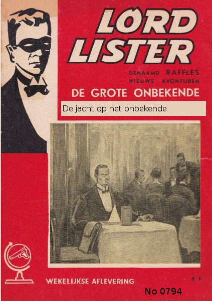 0794 De jacht op het onbekende