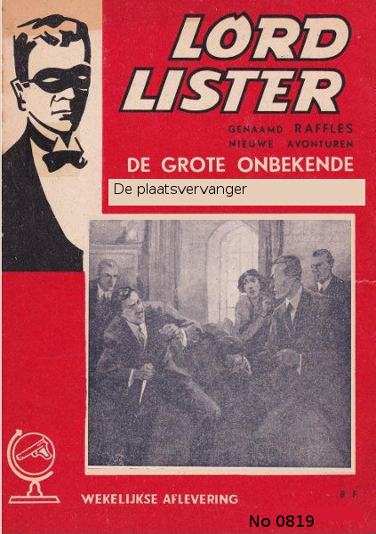 0819 De plaatsvervanger