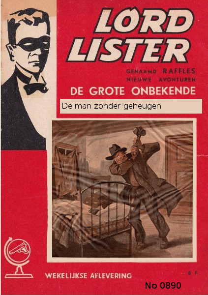 0890 De man zonder geheugen