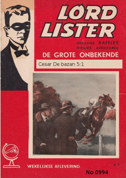0994 Cesar de basan 5tegen1