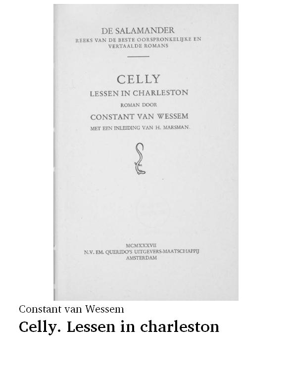 Celly. Lessen in charleston