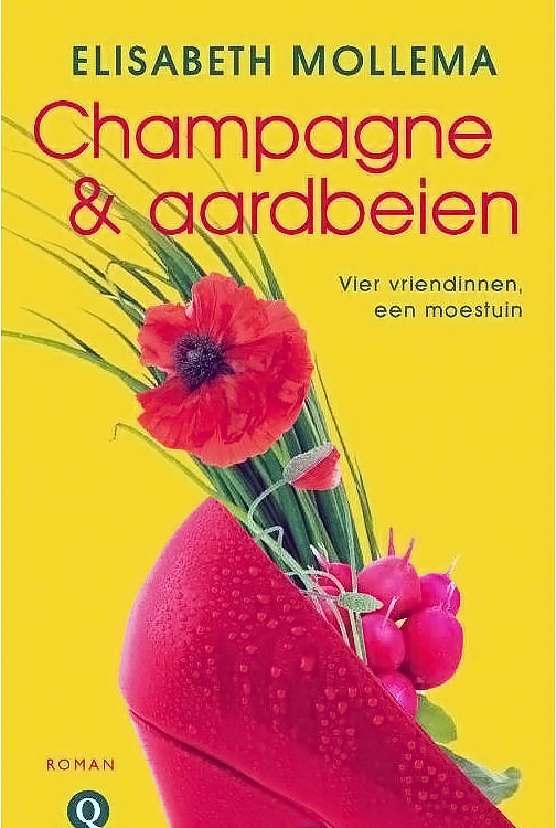 Champagne en aardbeien