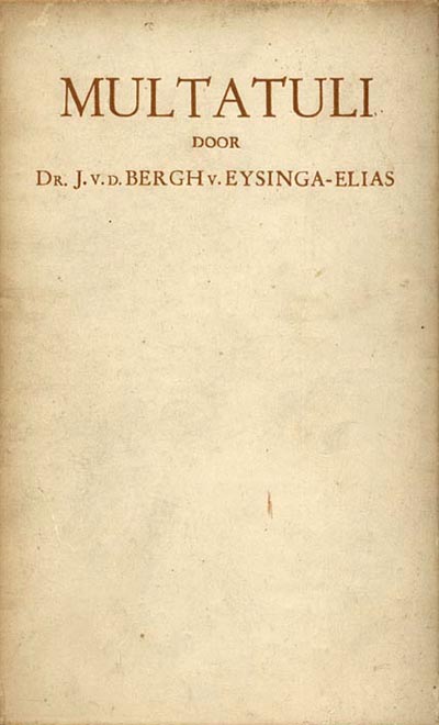 J. Van Den Bergh Van Eysinga