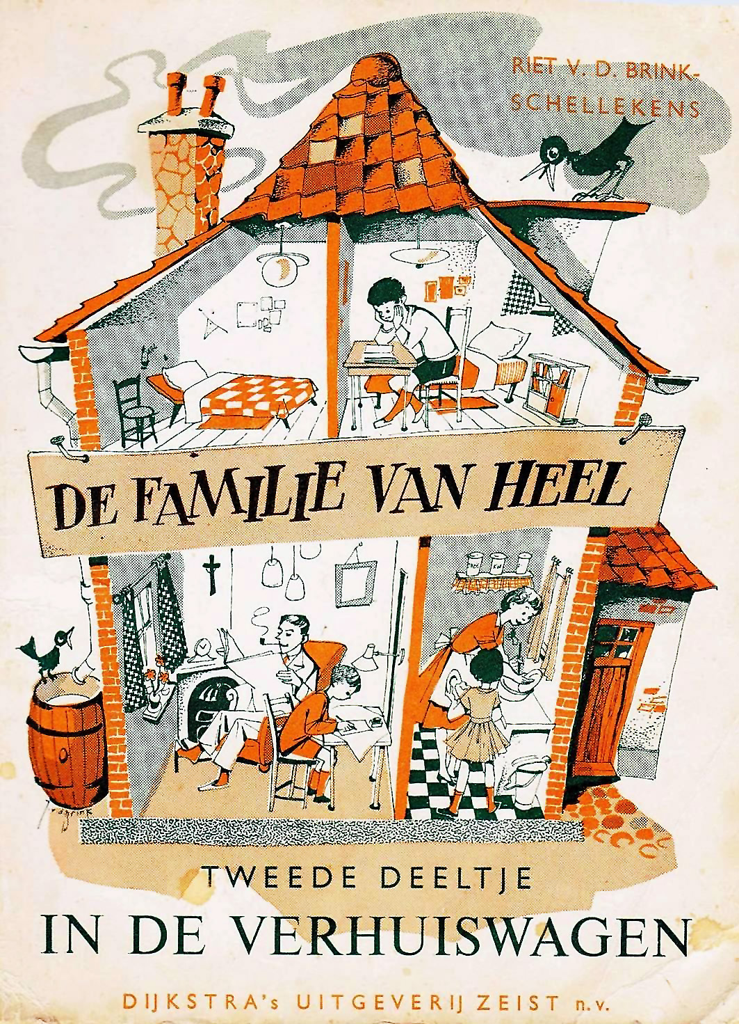In De verhuiswagen