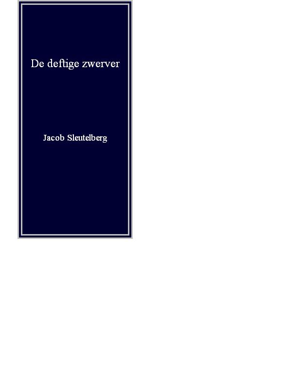 De deftige zwerver (NL, 1987)