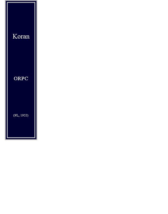 Koran (NL, 1953)