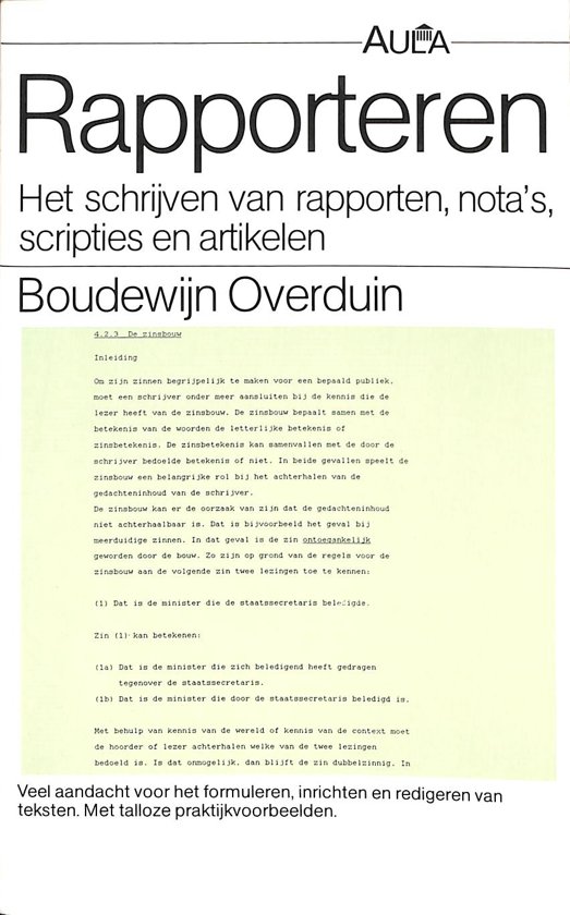 Rapporteren