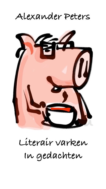 75-Literair varken in gedachten Gedichten van Alexander Peters