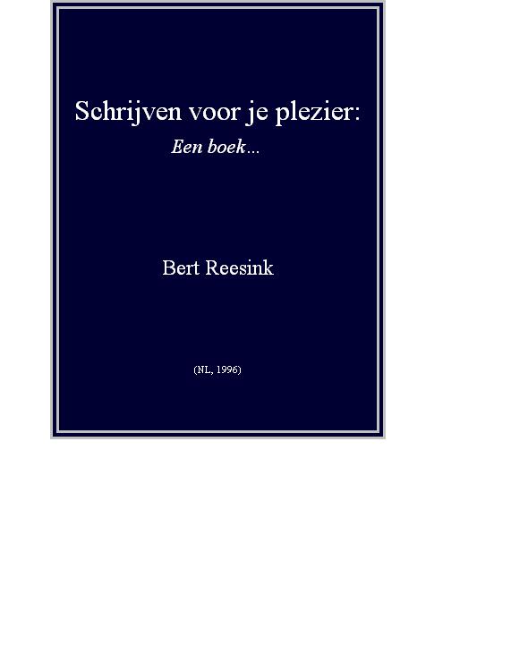 Schrijven Voor Je Plezier