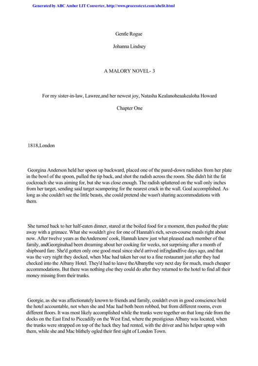 Johanna Lindsey - Malory Family 03