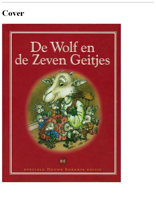 De Wolf en de Zeven Geitjes