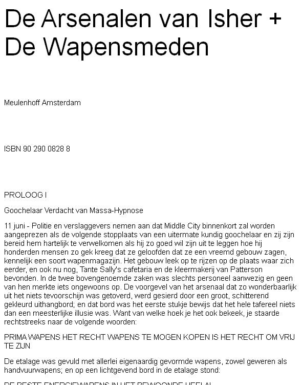 De arsenalen van Isher en De wapensmeden