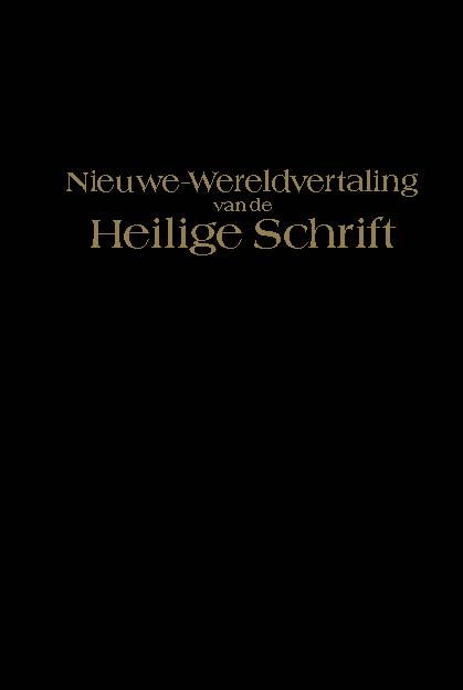 Nieuwe-Wereldvertaling (bi12) (bi12-O)