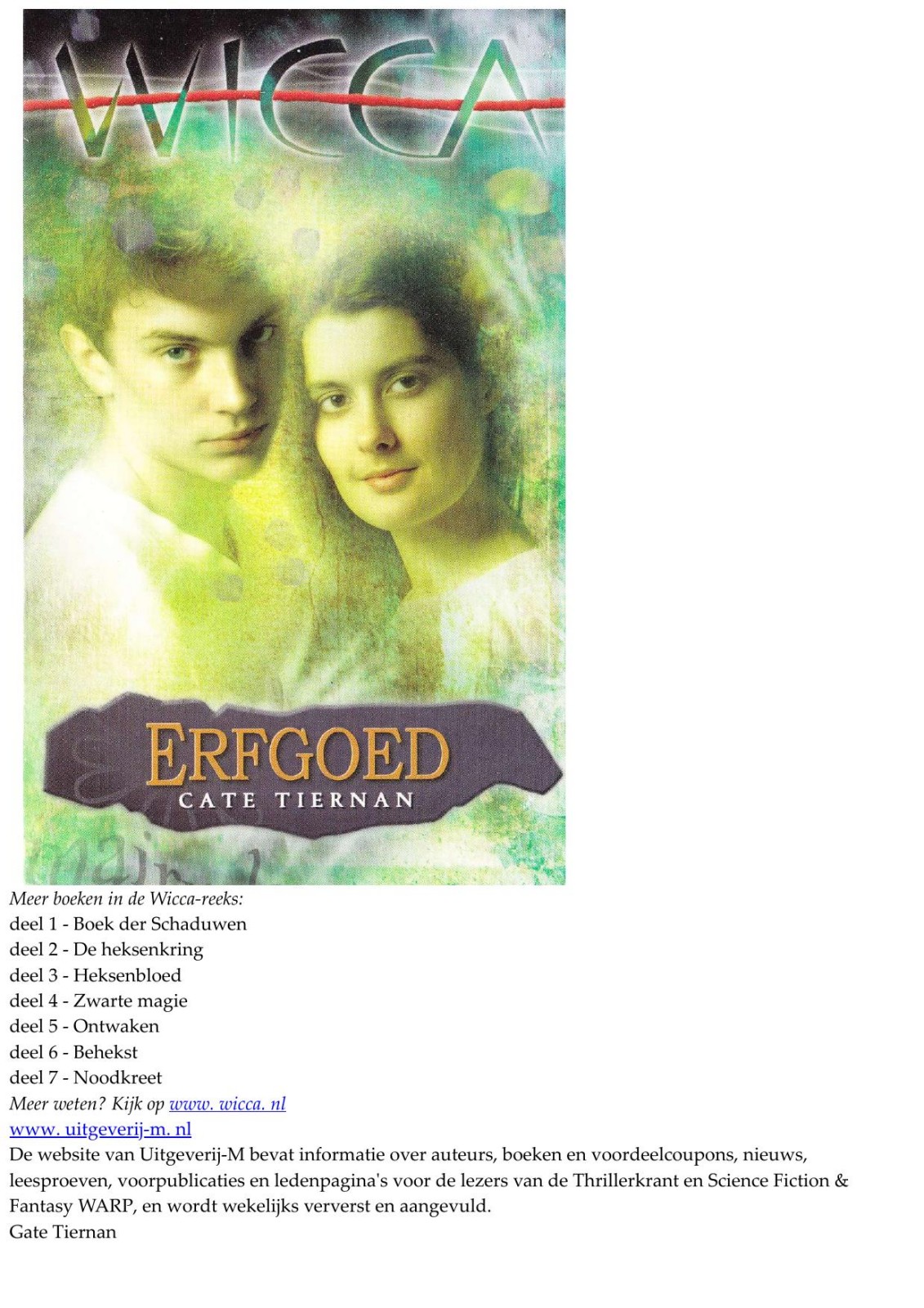 Wicca 08 - Erfgoed