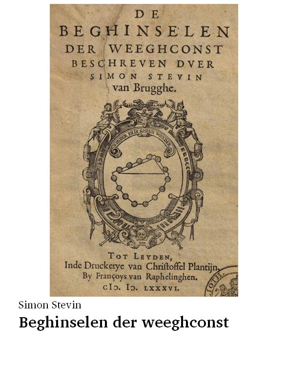 Beghinselen der weeghconst
