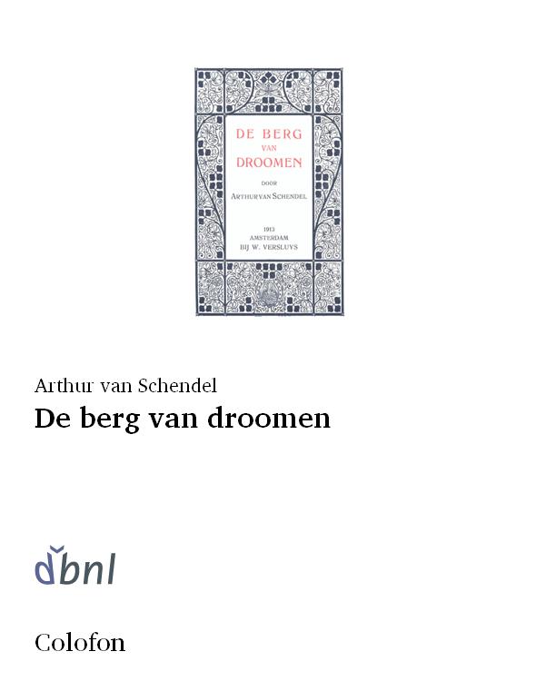 De berg van droomen