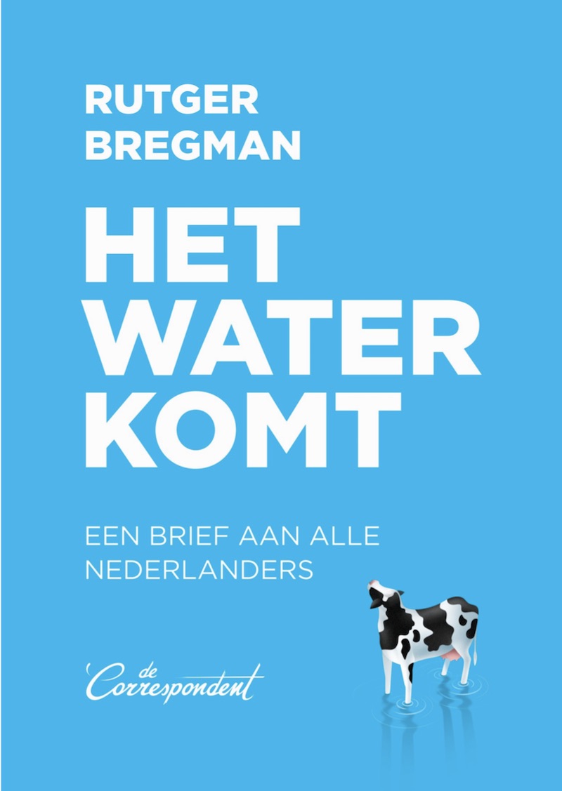 Het water komt