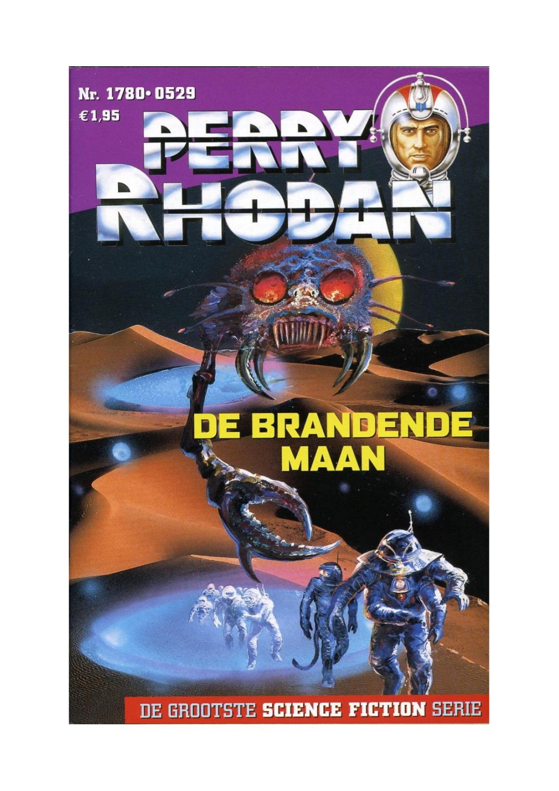 De brandende maan