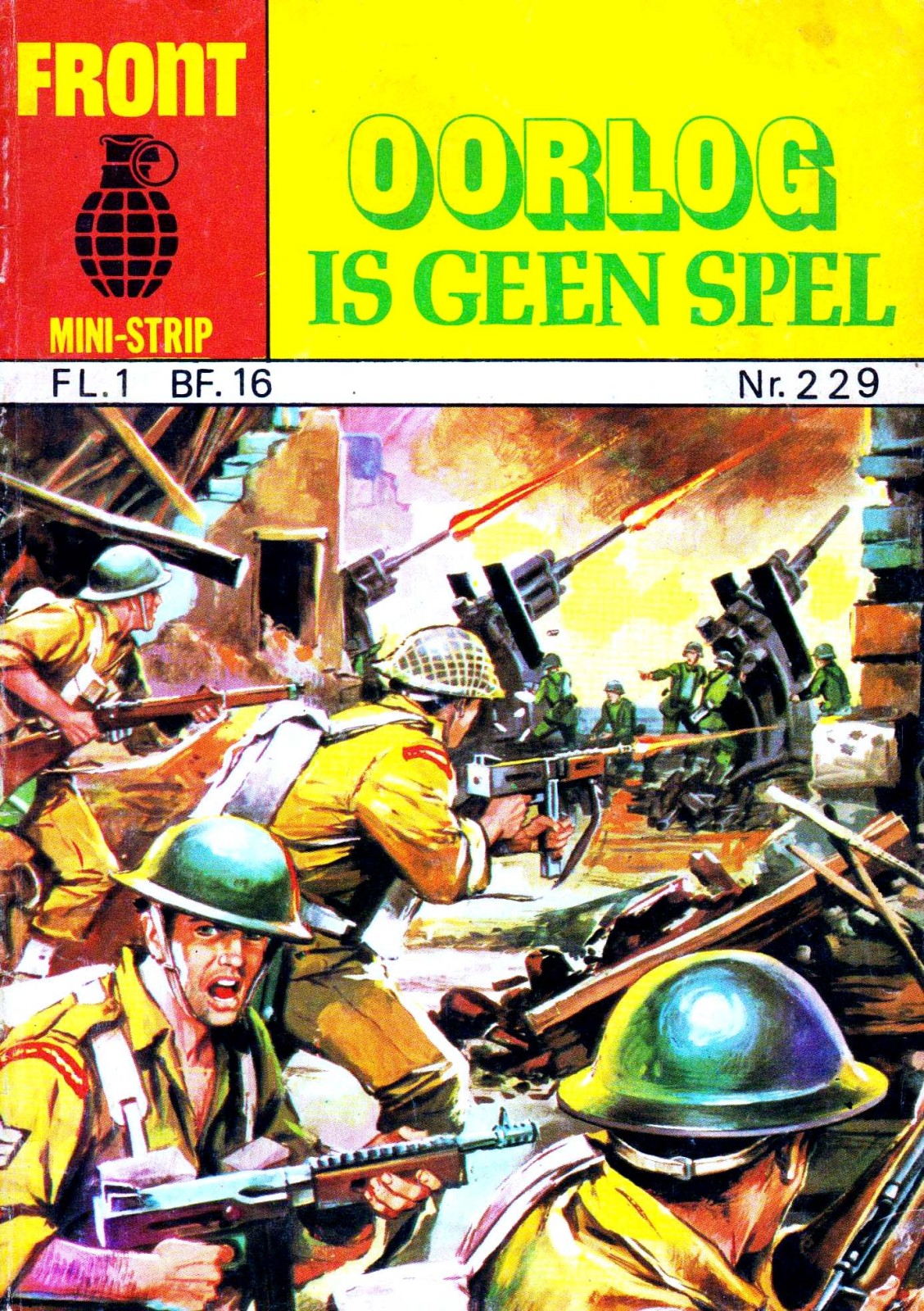 Strip - 229 - Oorlog Is Geen Spel (Andere scan)