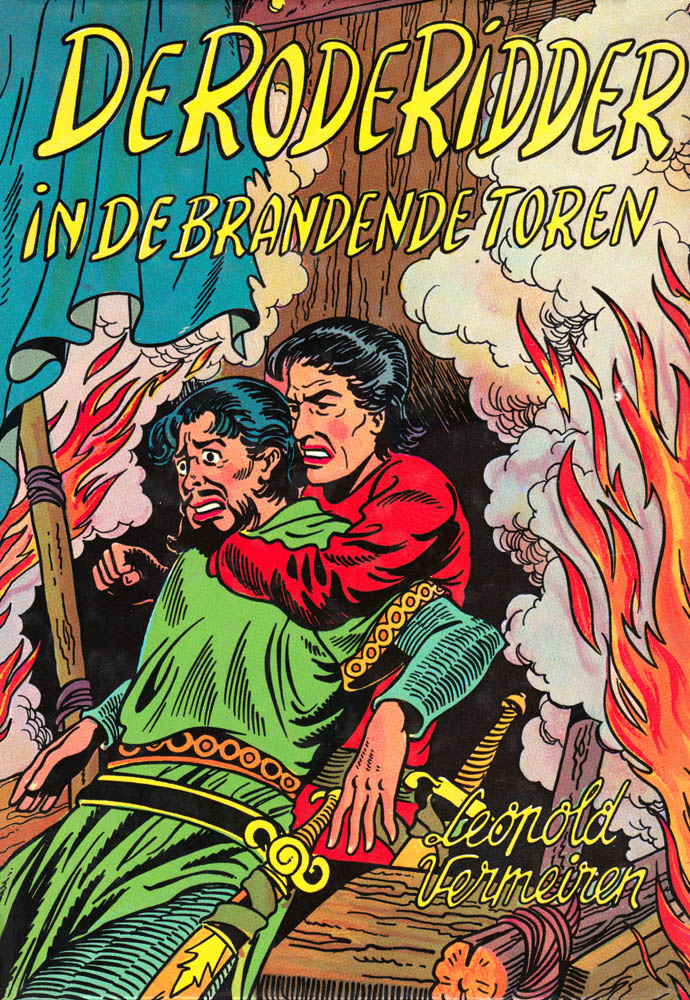In de brandende toren - [De Rode Ridder 8]