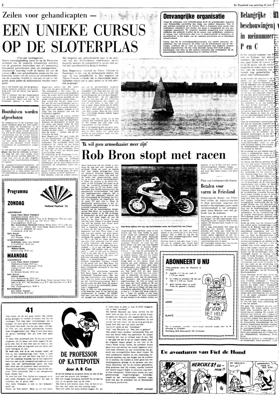 De professor op kattepoten