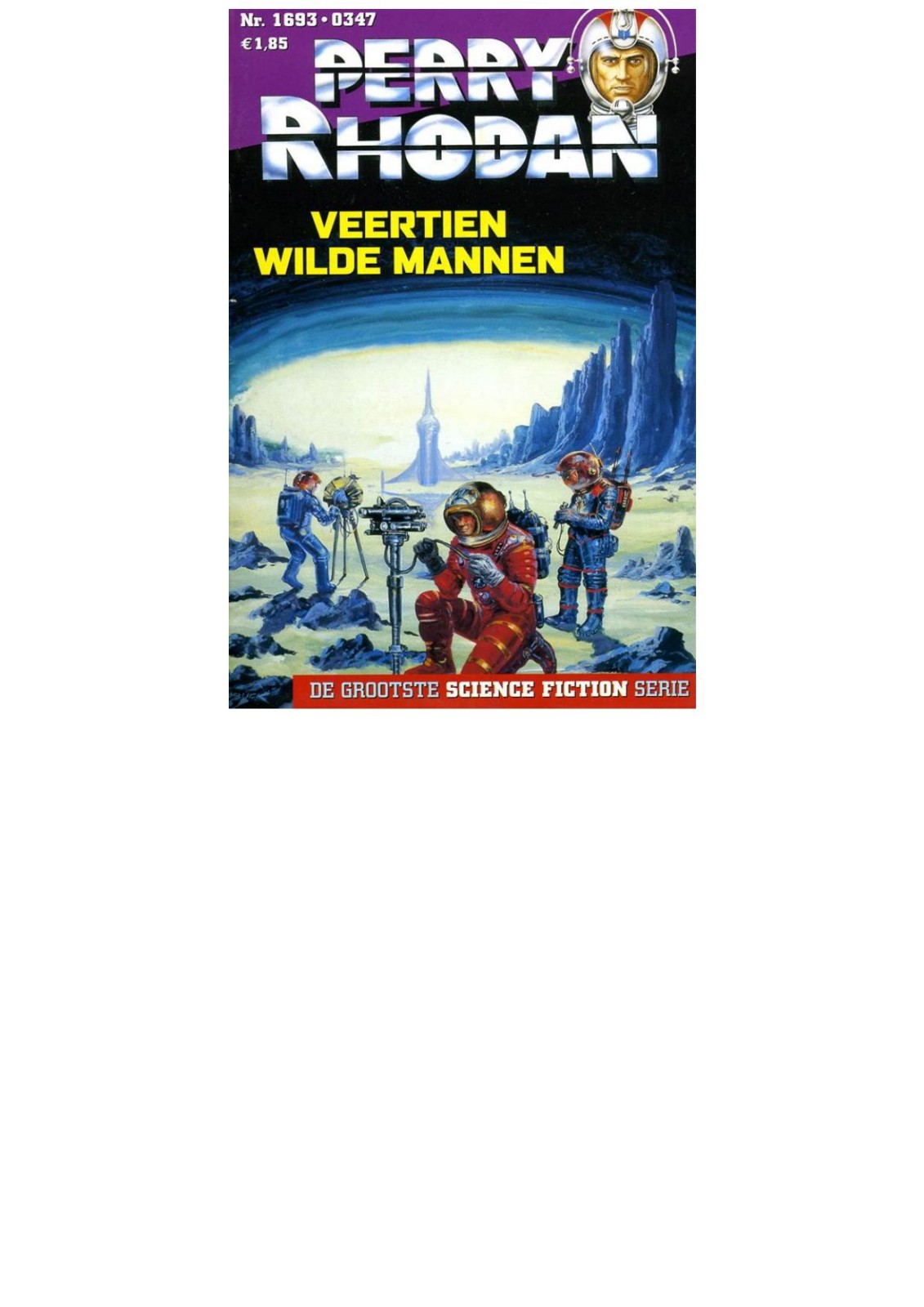 Perry Rhodn 1693 - Veertien wildemannen