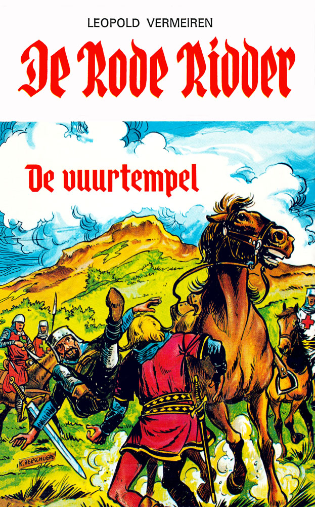 De vuurtempel - [De Rode Ridder 34]