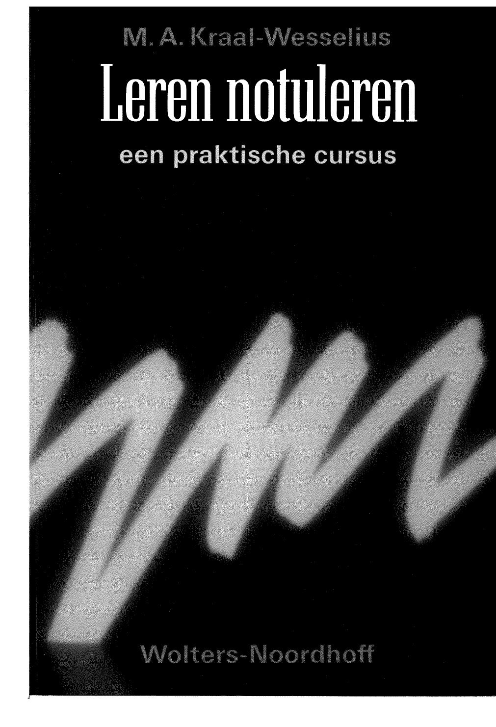 Kraal Wesselius, M.A.-