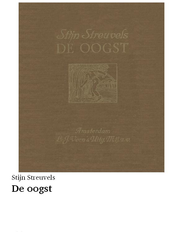 De oogst