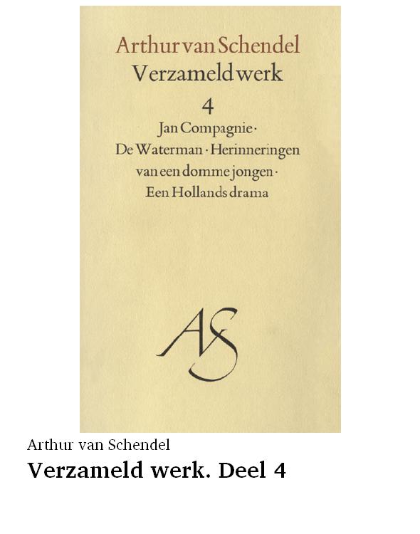 Verzameld werk. Deel 4