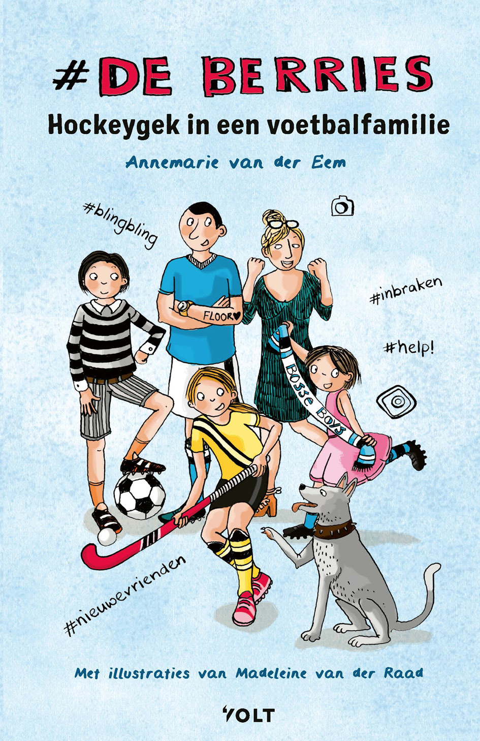 De Berries: Hockeygek in een voetbalfamilie