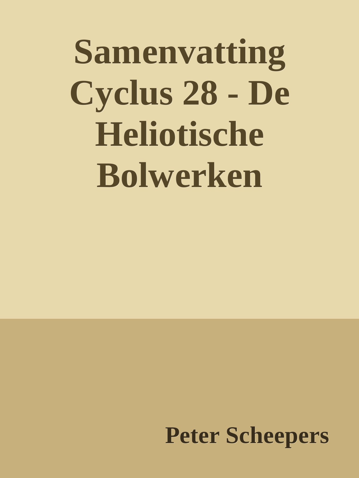 De Heliotische Bolwerken