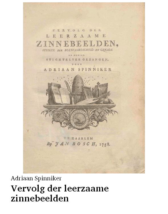 Vervolg der leerzaame zinnebeelden