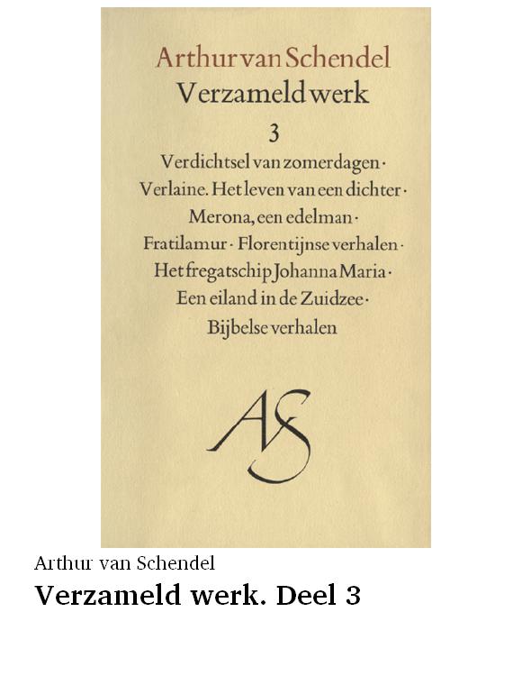 Verzameld werk. Deel 3