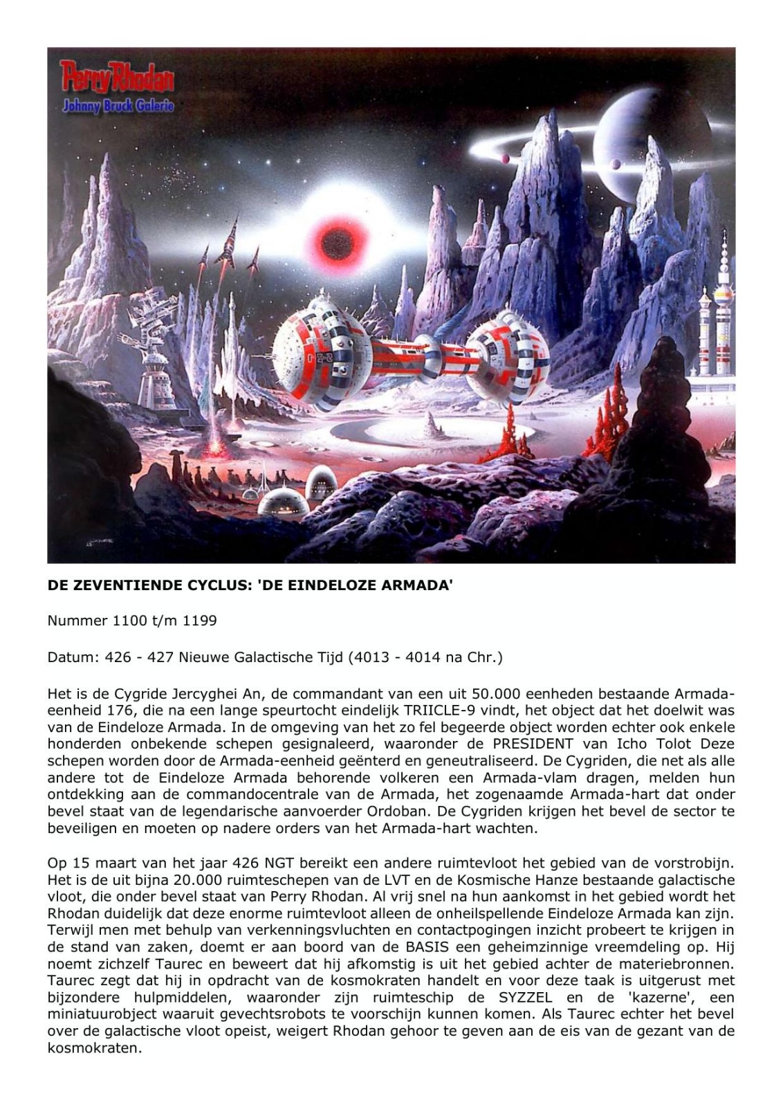 'DE EINDELOZE ARMADA'