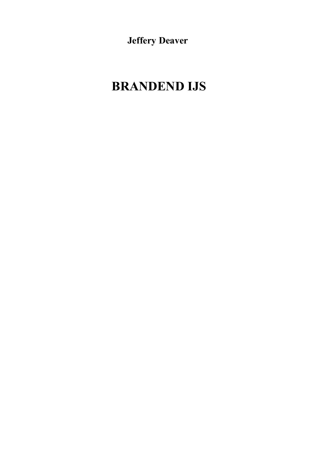 Brandend IJs @