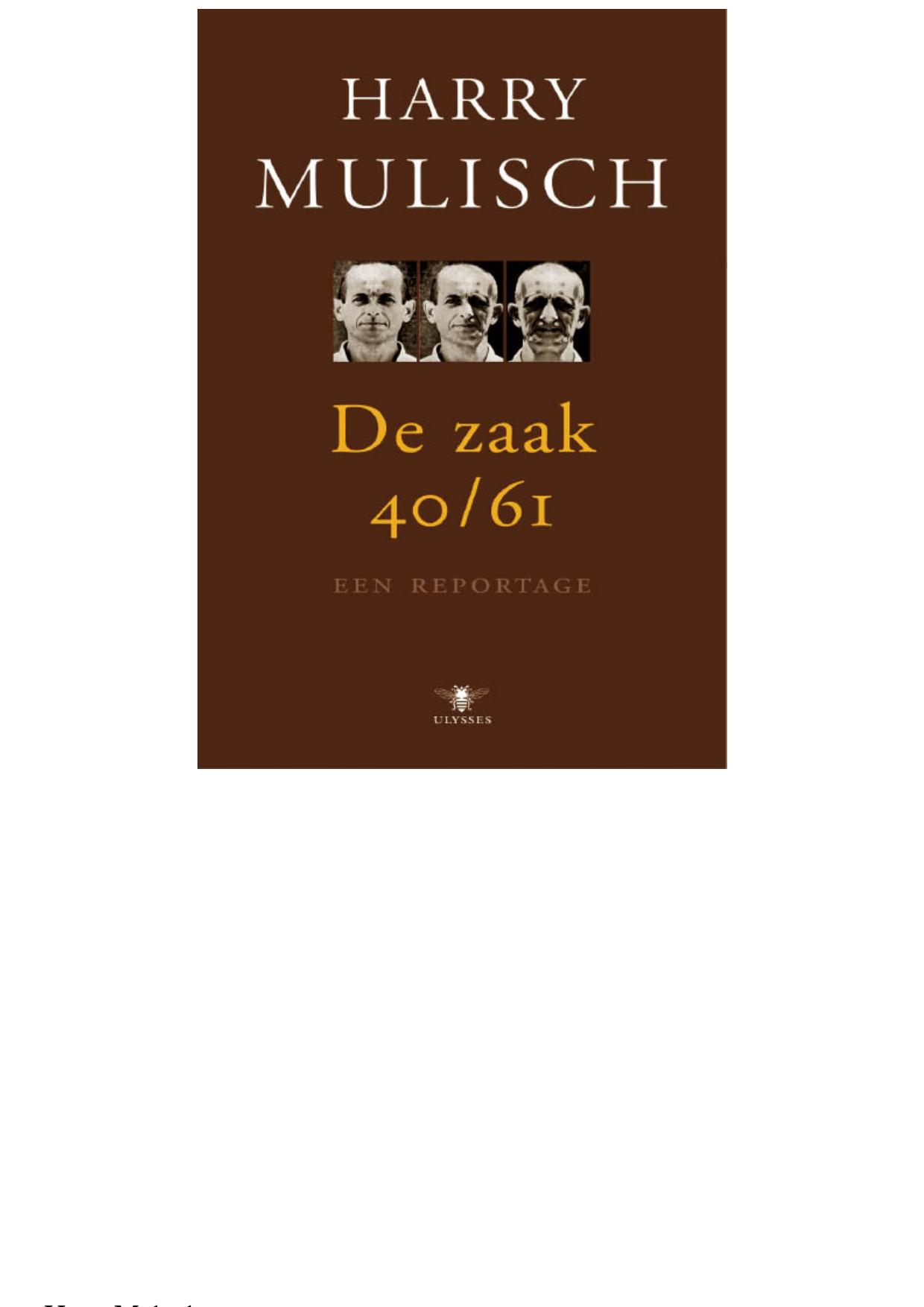 De zaak 40/61eruitgave