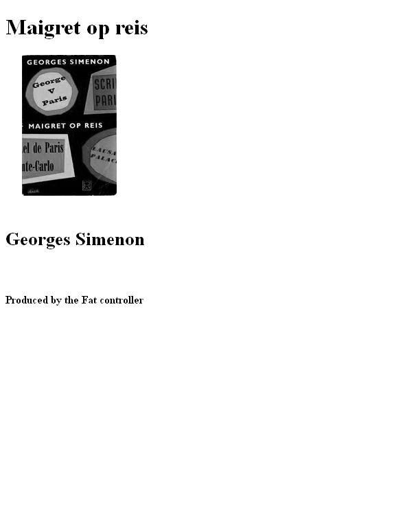 Maigret op reis