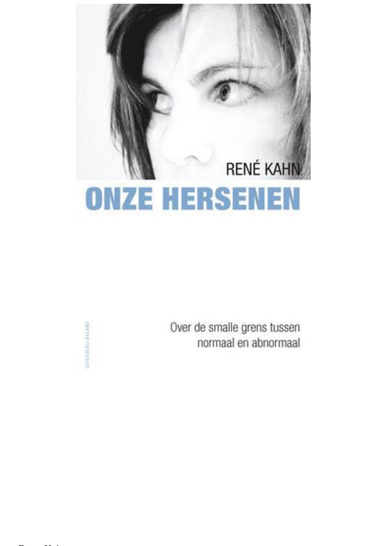 Onze hersenen