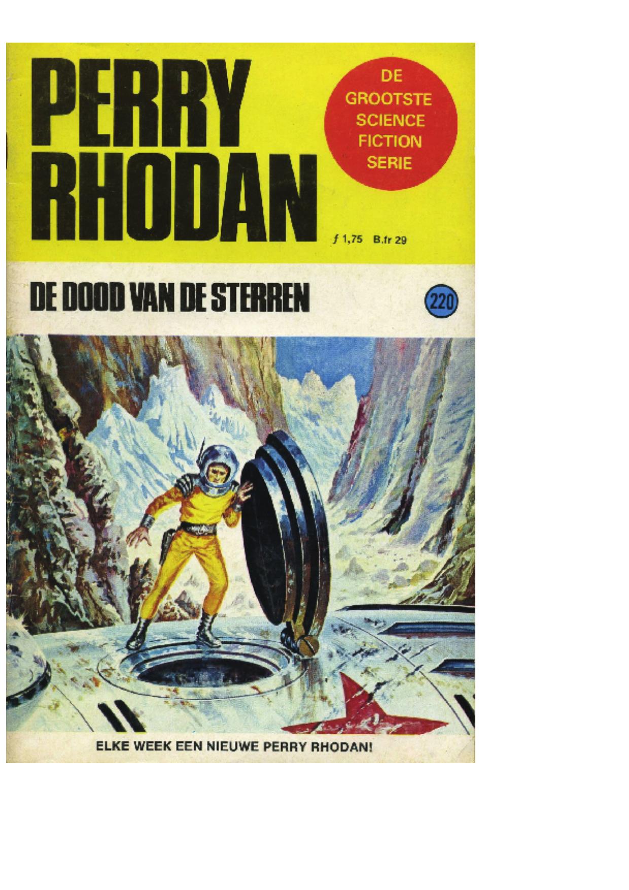 perry rhodan 0220 - de dood van de sterren