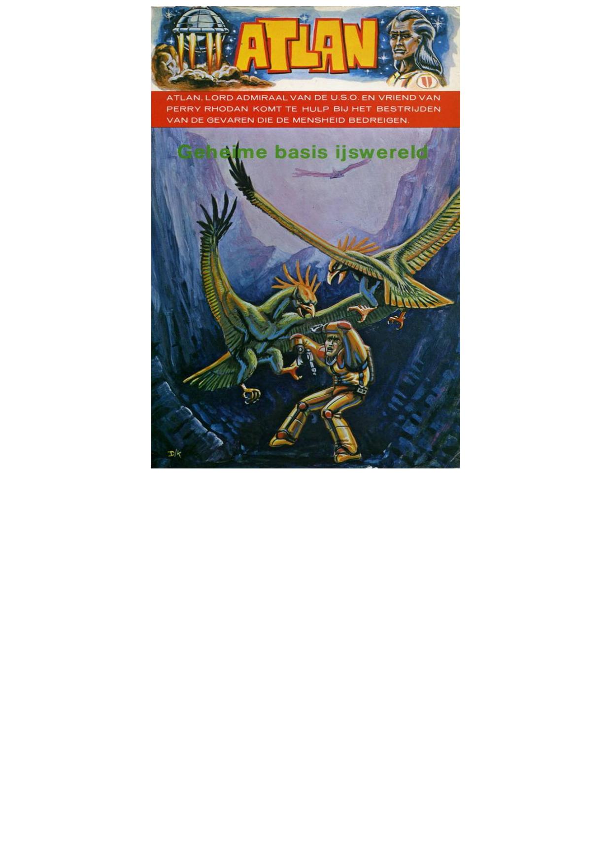 Atlan pocket 5 - Geheime basis ijswereld