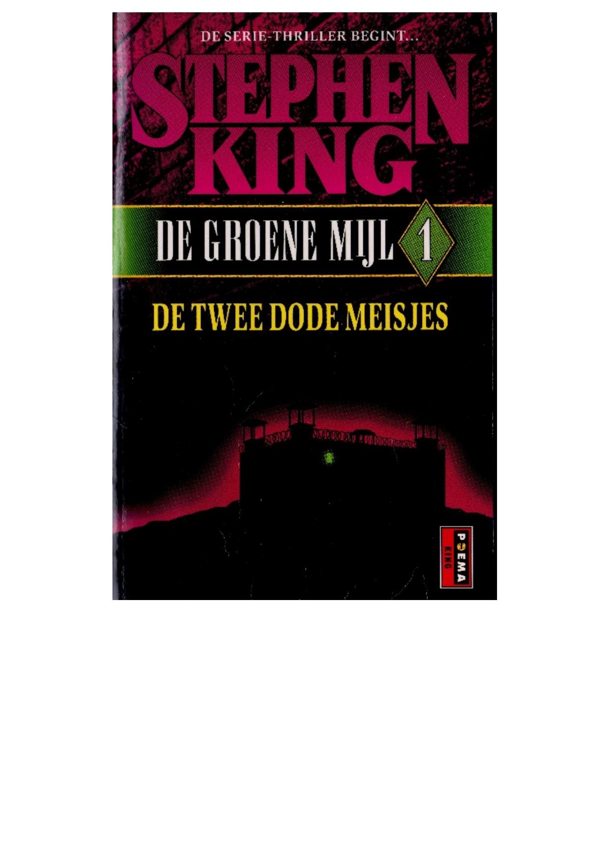De groene mijl 01 - De twee dode meisjes