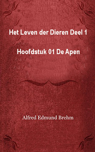 Het Leven der Dieren: Deel 1, Hoofdstuk 01: De Apen