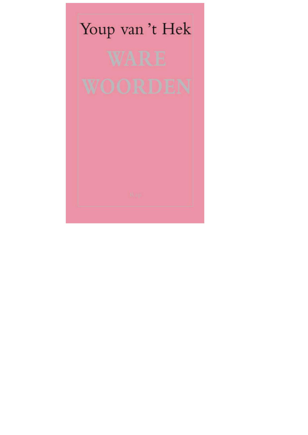 Ware woorden