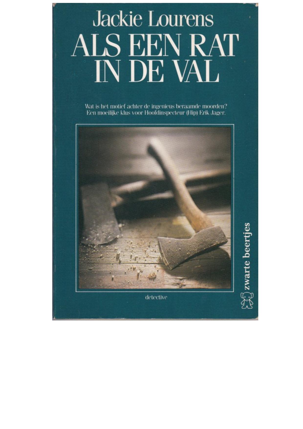 Erik jager 11 - Als een rat in de val