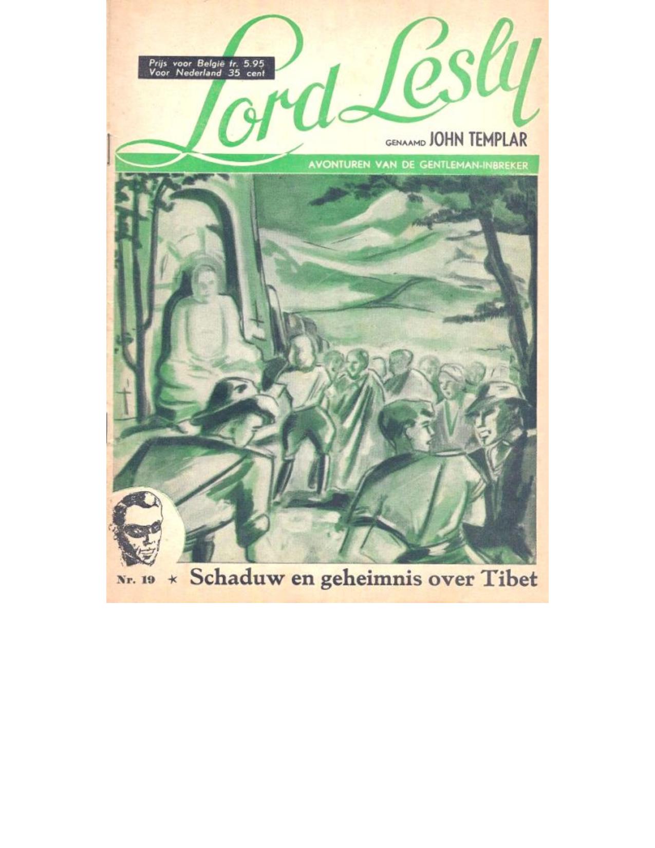 Lord Lister-L019 Schaduw en geheimnis over Tibet