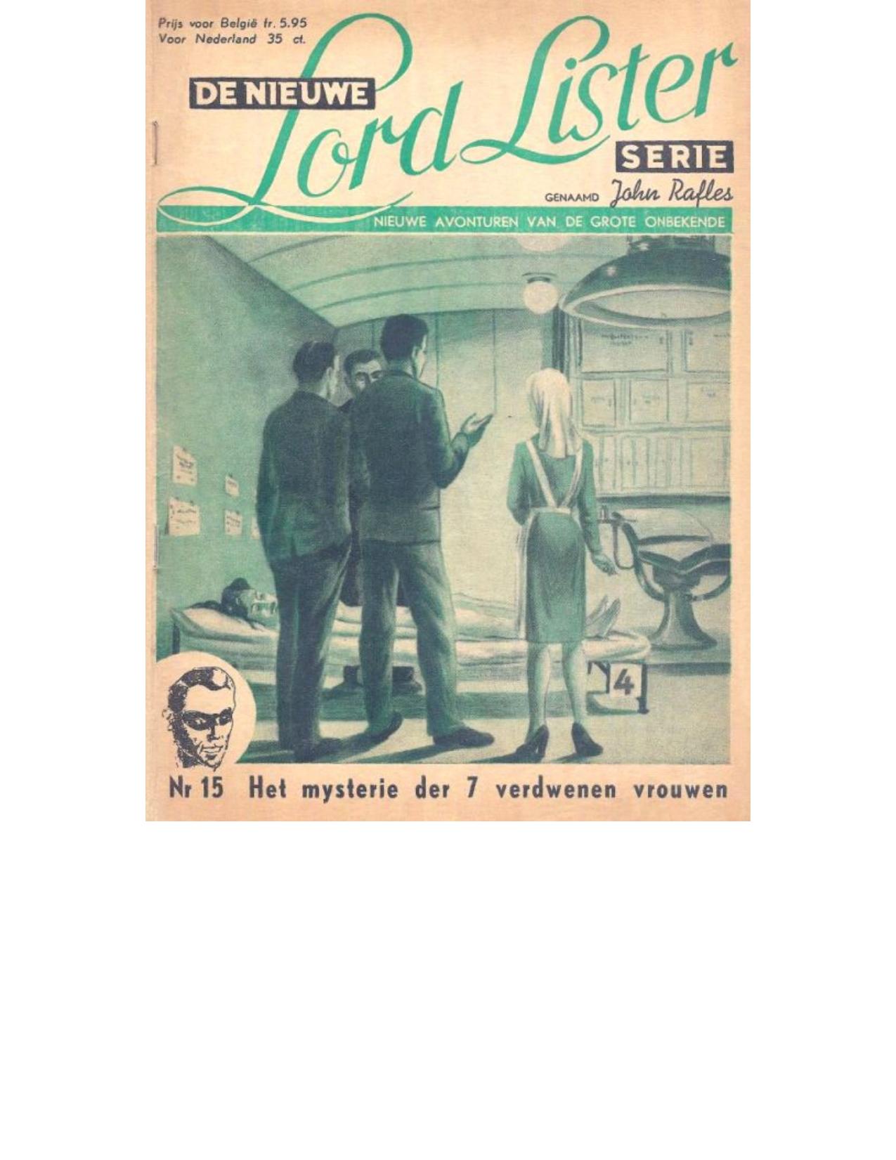 Lord Lister-L015 Het mysterie der 7 verdwenen vrouwen