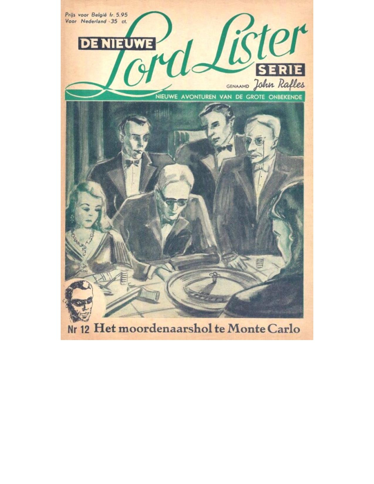 Lord Lister-L012 Het moordenaarshol te Monte Carlo